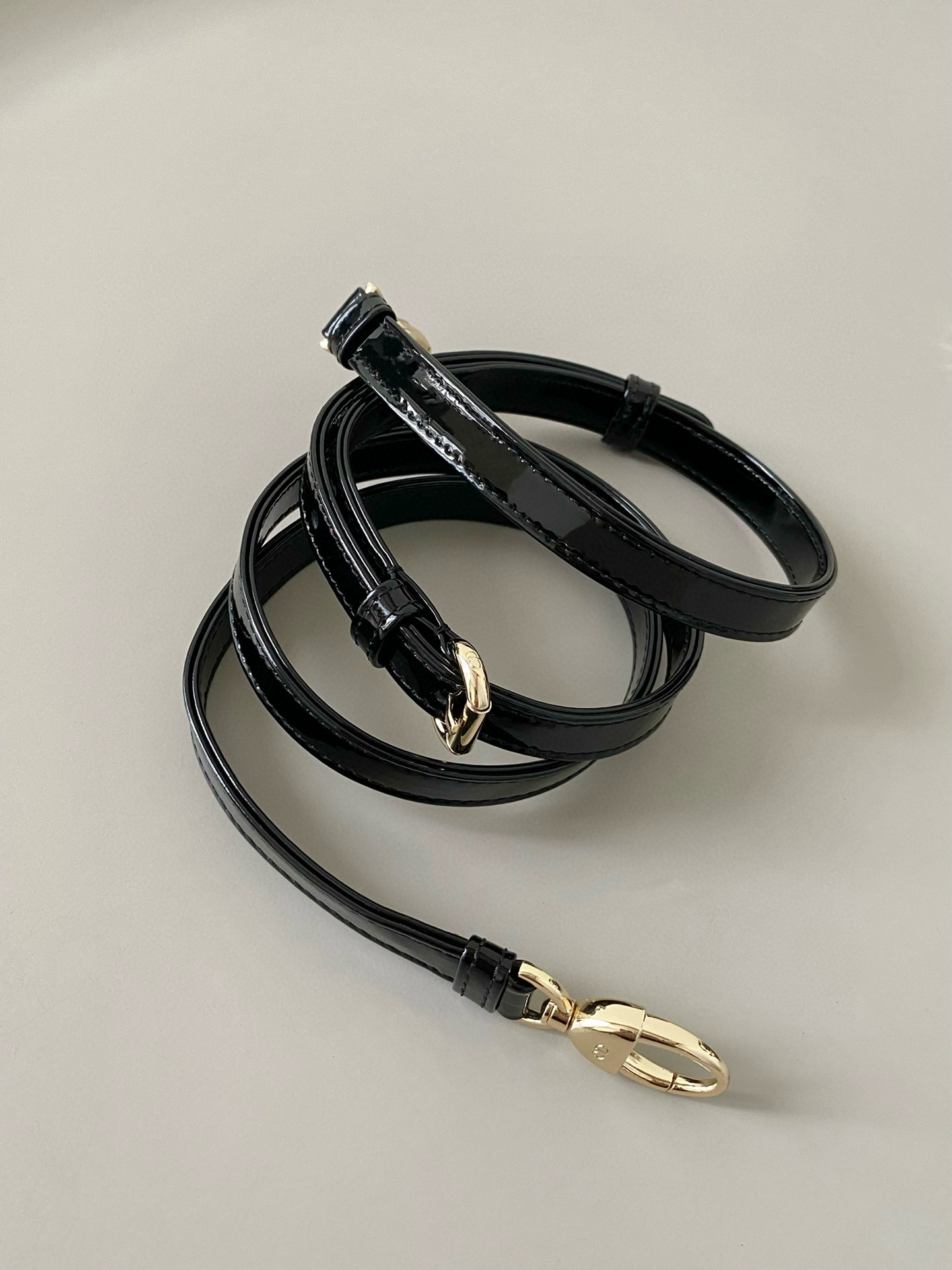Christian D Lady Mini Black Patent