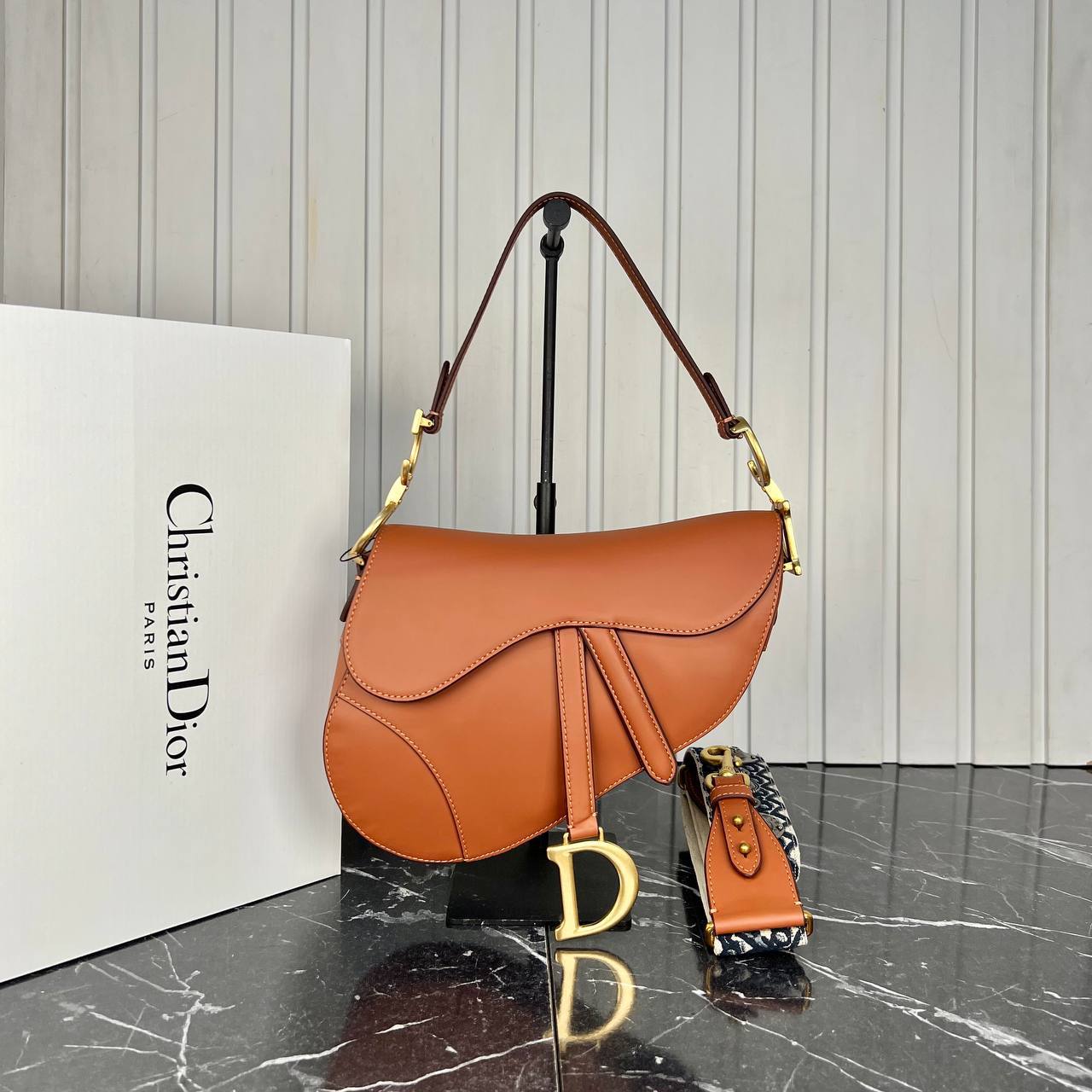 Christian D Saddle Bag